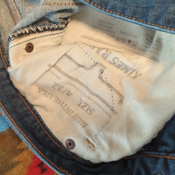 Kimes Ranch Lola Raw Hem Jeans Size 4x32 - Picture 6 of 6